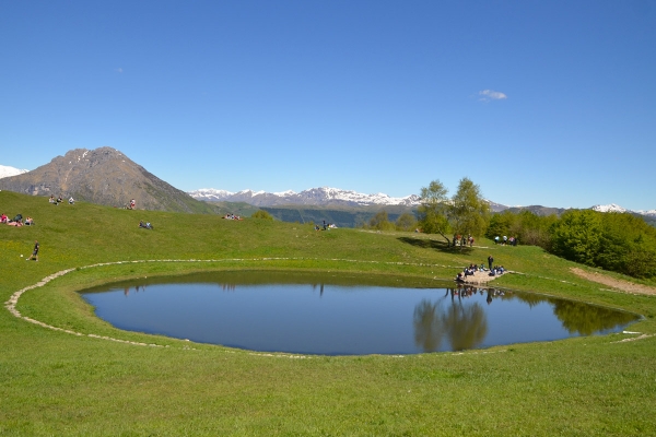 Passo e laghetto del Pertüs